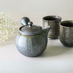 Aprika Life Japanese Kyusu Set - Teapot with Filters (230ml) and Two Cups