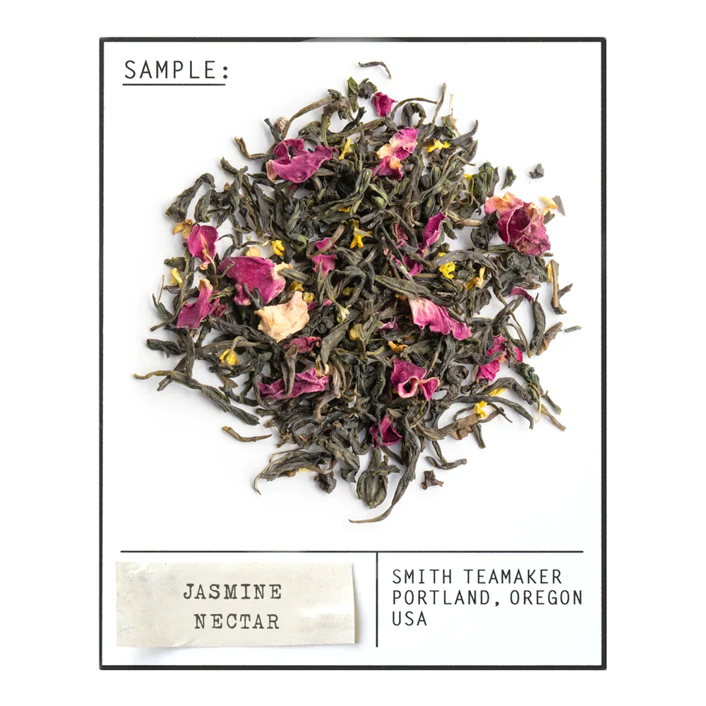 Smith Teamaker Jasmine Nectar Seasonal Green Tea Blend No. 20 (15 Tea Bags, 1.06 oz)