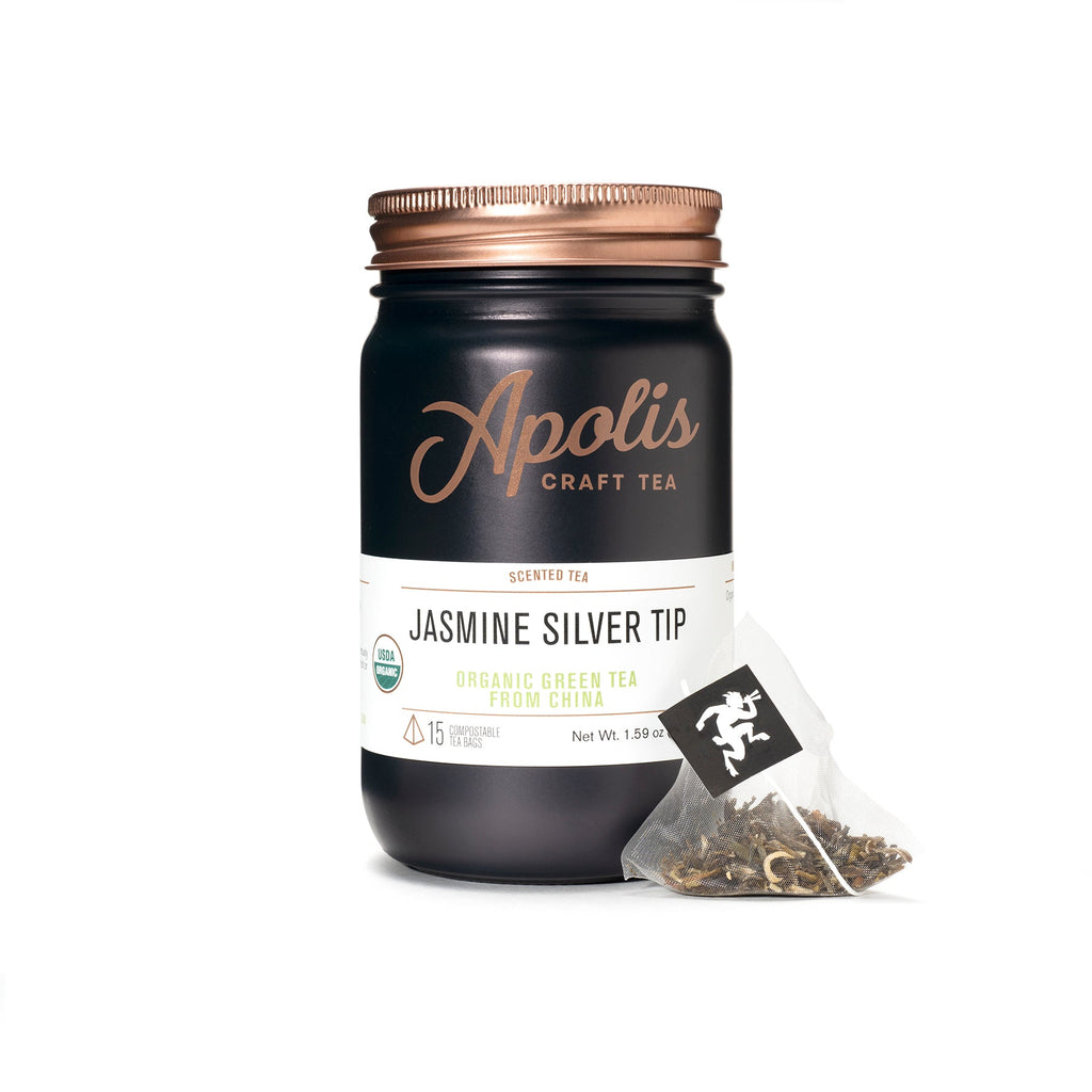 Apolis Jasmine Silver Tip Tea Bags Green Tea