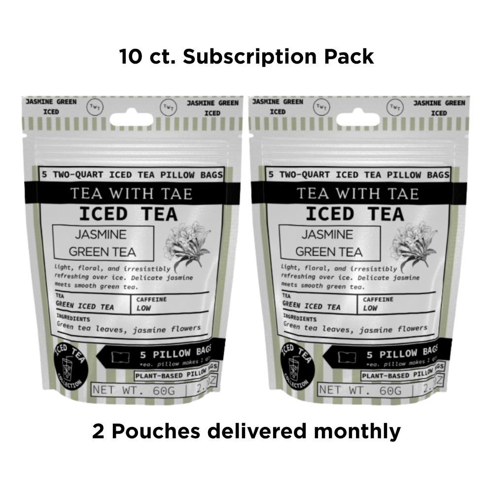 Tea with Tae Jasmine Green Iced Tea Pouch