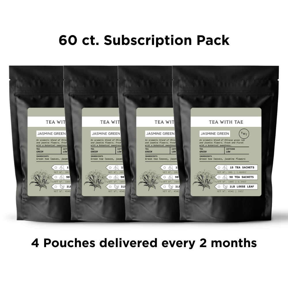 Tea with Tae Jasmine Green Tea Pouch