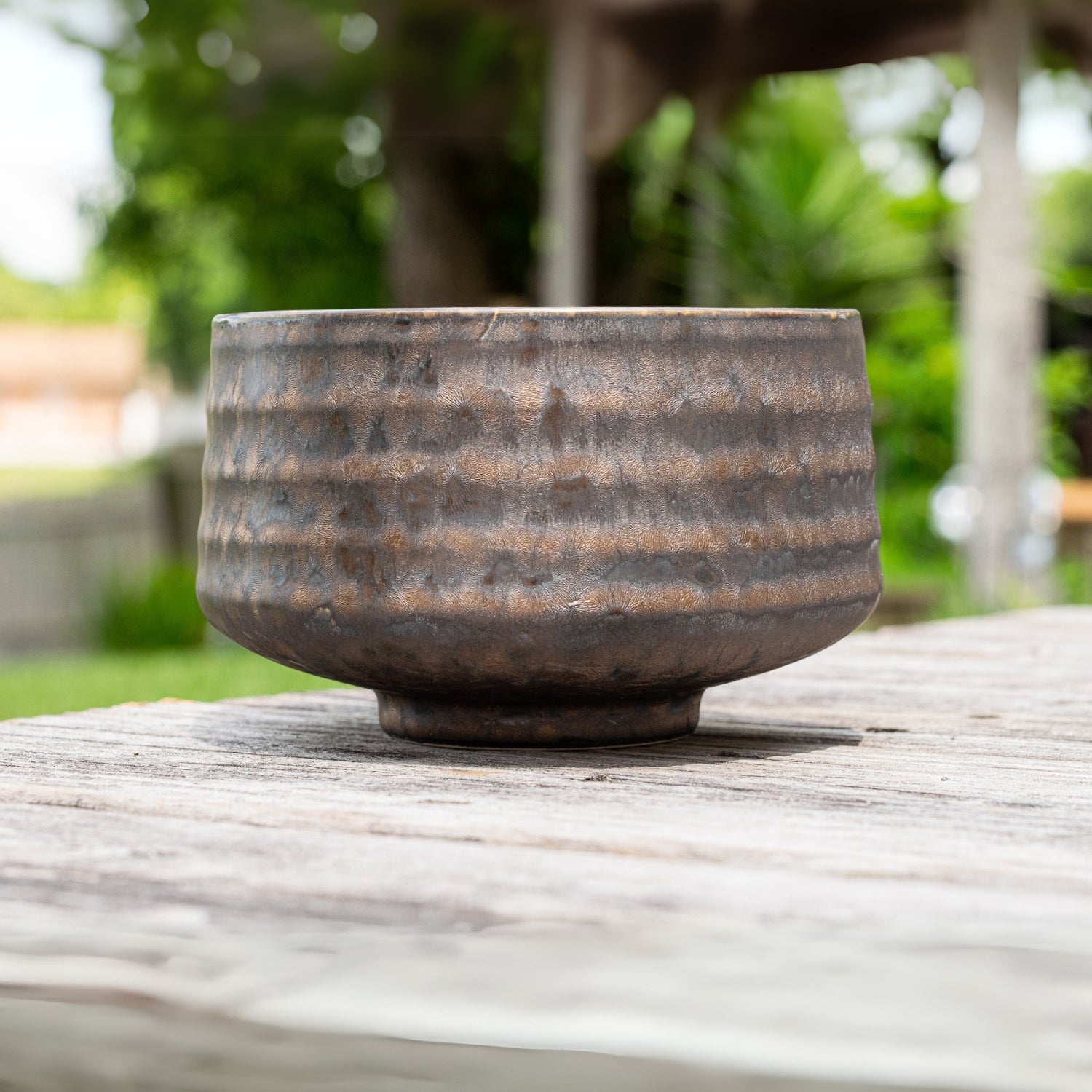 Aprika Life Kaneni Gold Crystal Ceramic Matcha Bowl