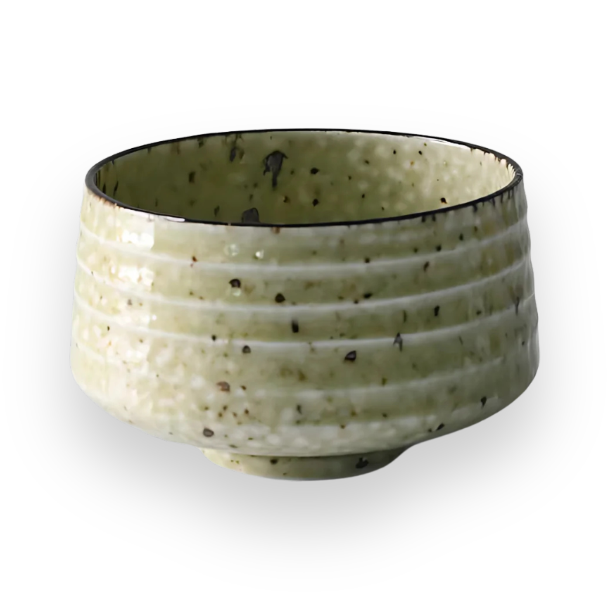 Aprika Life Kaneni White Ceramic Matcha Bowl