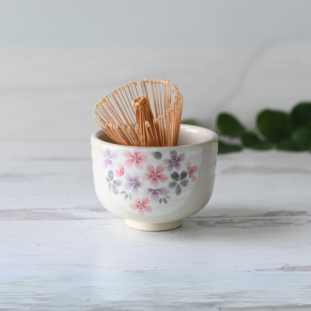 Aprika Life Kohiki Pink Sakura Ceramic Matcha Bowl