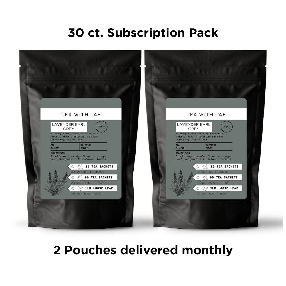 Tea with Tae Lavender Earl Grey Pouch
