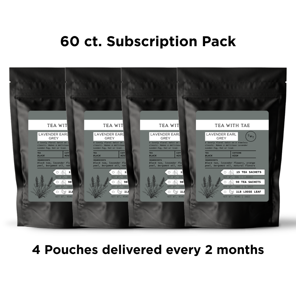 Tea with Tae Lavender Earl Grey Pouch