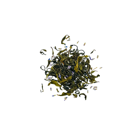 Wild Orchard Lavender Green - Organic Loose Leaf Green Tea
