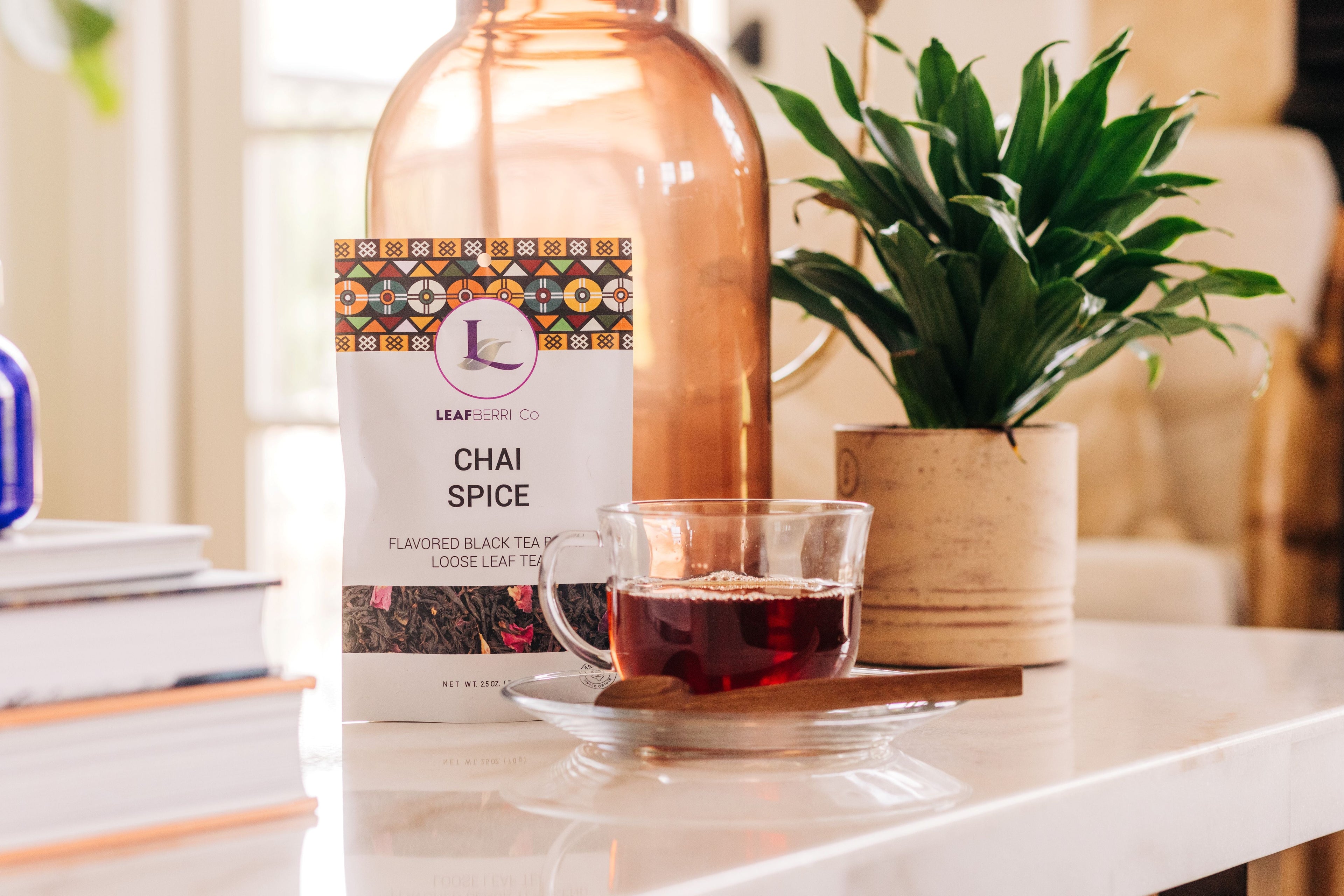 leafberri Chai Spice Kenyan Loose Leaf Black Tea