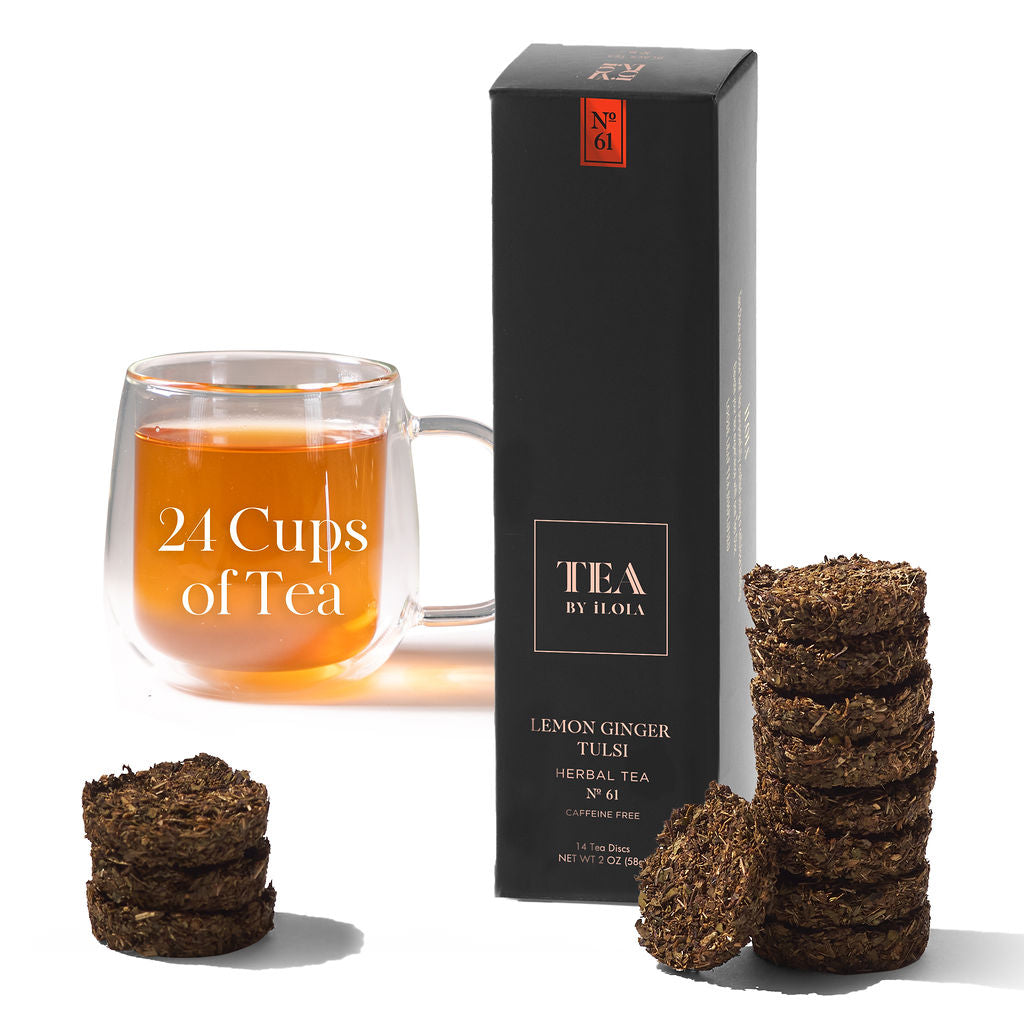iLOLA Lemon Ginger Tulsi No. 61 | Loose Leaf Herbal Tea