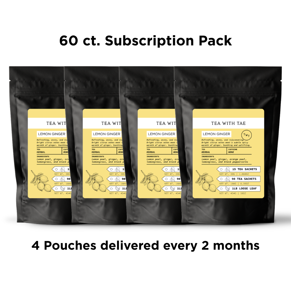 Tea with Tae Lemon Ginger Pouch