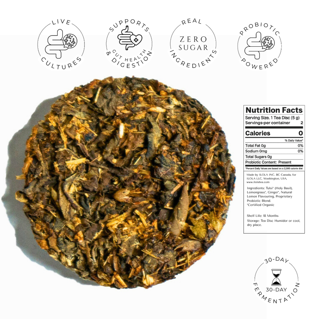 iLOLA Lemon Ginger Tulsi No. 61 | Loose Leaf Herbal Tea