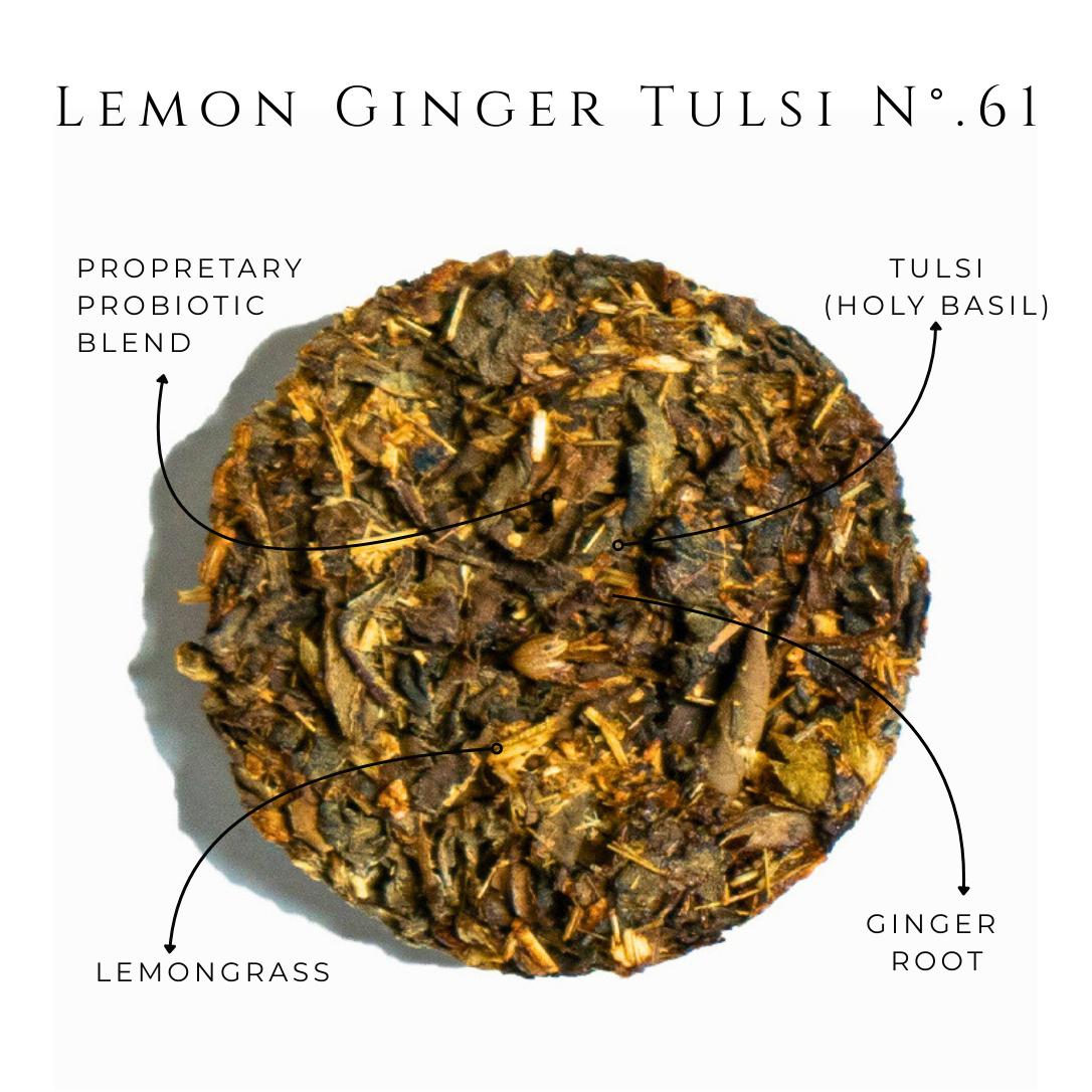 iLOLA Lemon Ginger Tulsi No. 61 | Loose Leaf Herbal Tea