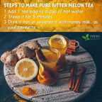 FreshDrinkUS Turmeric Ginger Cinnamon Tea Bags