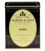 Harney & Sons Paris loose tea, 7 oz package, by Harney & Sons, displayed in an elegant, simple design.