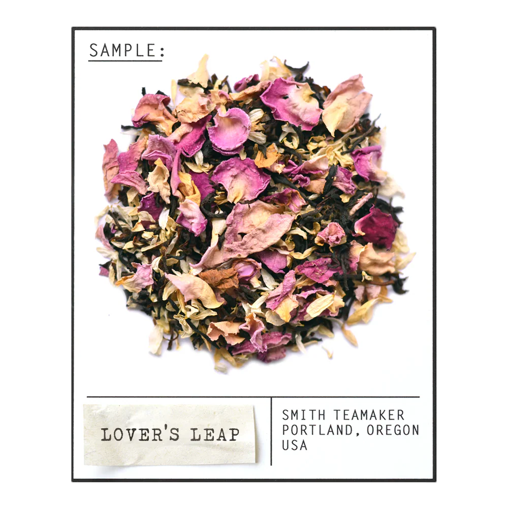 Smith Teamaker LOVER'S LEAP SEASONAL BLACK TEA BLEND NO. 2/14 (15 TEA BAGS, 1.37 OZ)