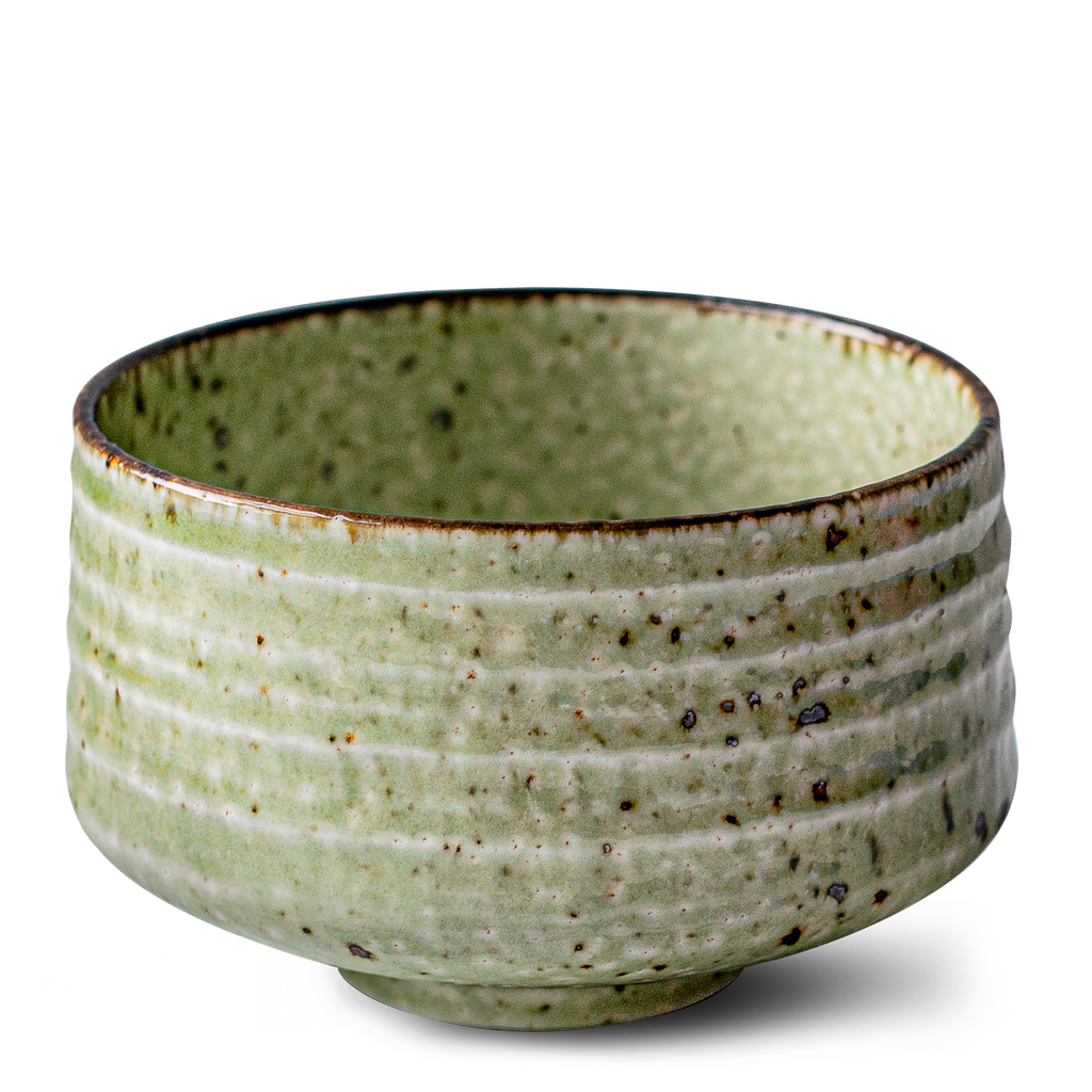 Aprika Life Kaneni White Ceramic Matcha Bowl