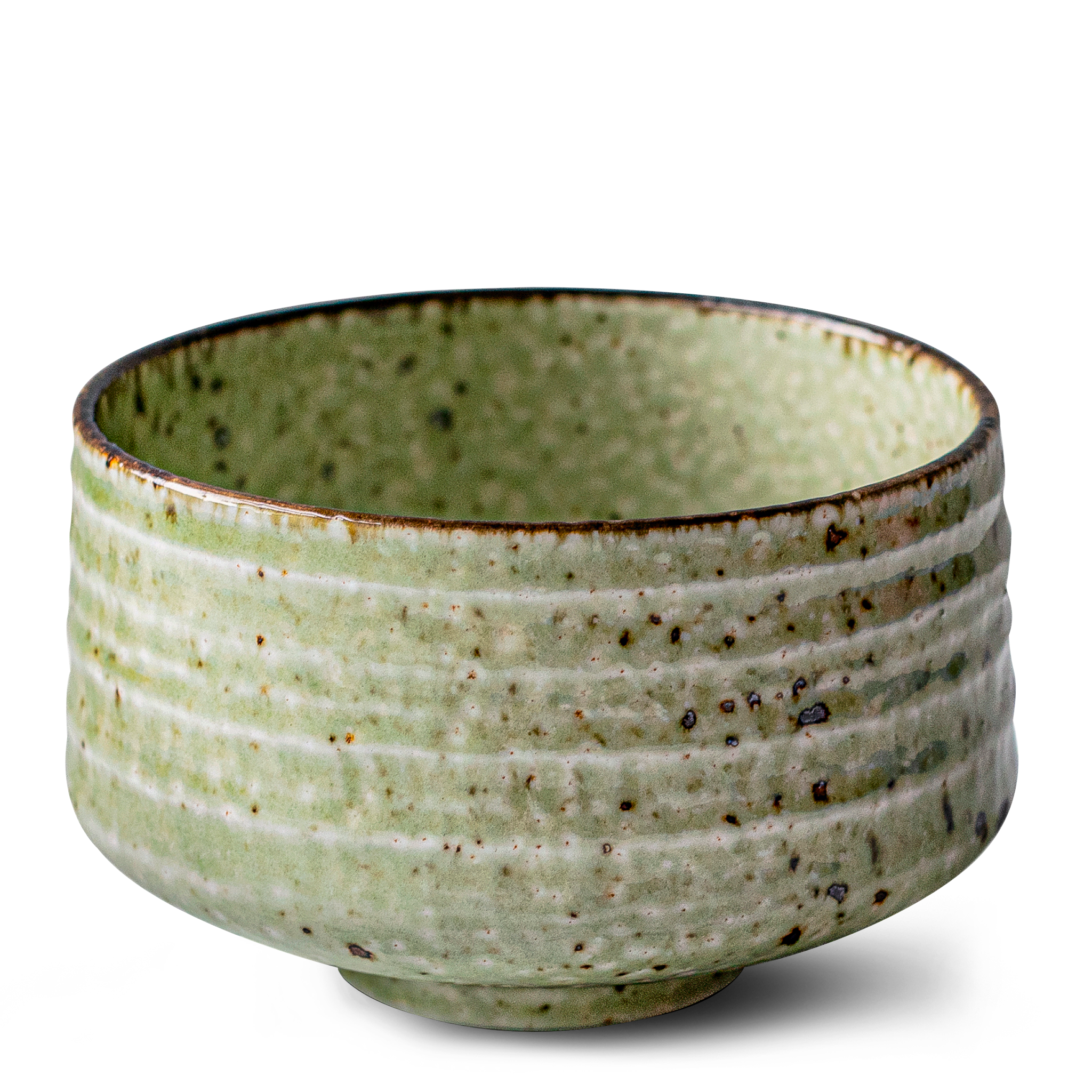 Aprika Life Kaneni White Ceramic Matcha Bowl