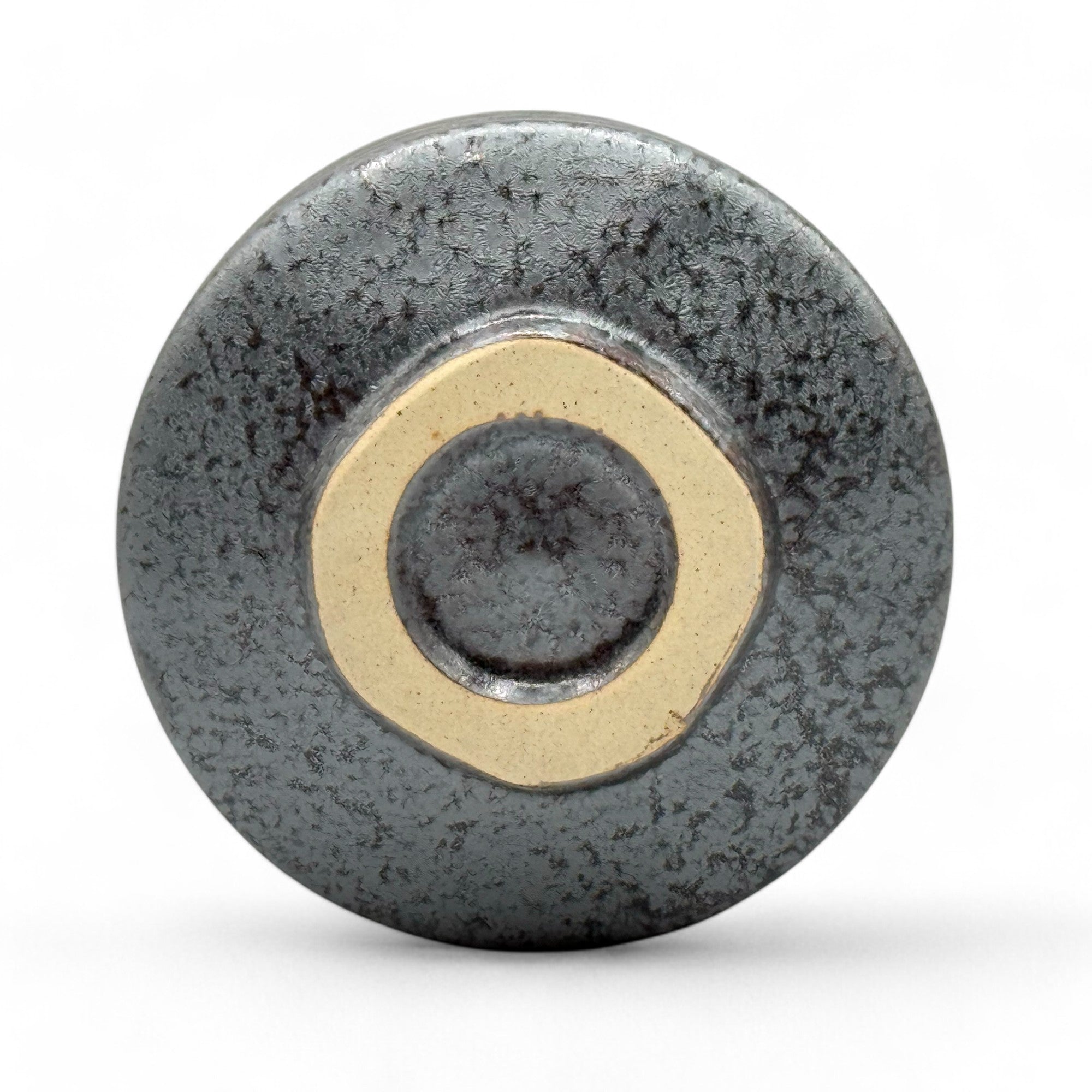 Inoue Tea Kabura Gray Mino-yaki Chawan - Japanese Matcha Bowl, a handcrafted ceramic bowl ideal for serving matcha.