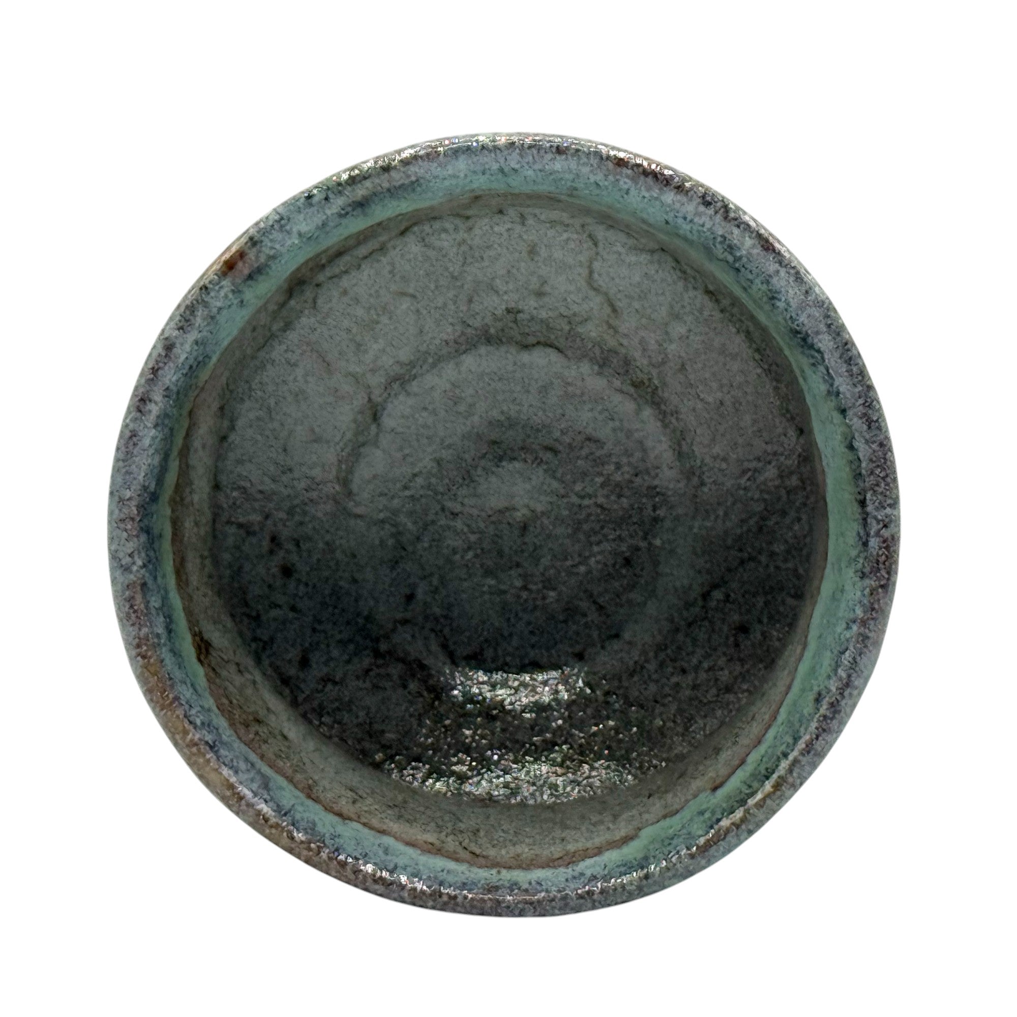 Inoue Ao Tabi Gray Mino-yaki Chawan - Japanese Mini Matcha Bowl Tea