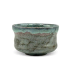 Inoue Ao Tabi Gray Mino-yaki Chawan - Japanese Mini Matcha Bowl Tea