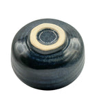 Inoue Yohen Midnight Blue Mino-yaki Chawan - Japanese Matcha Bowl