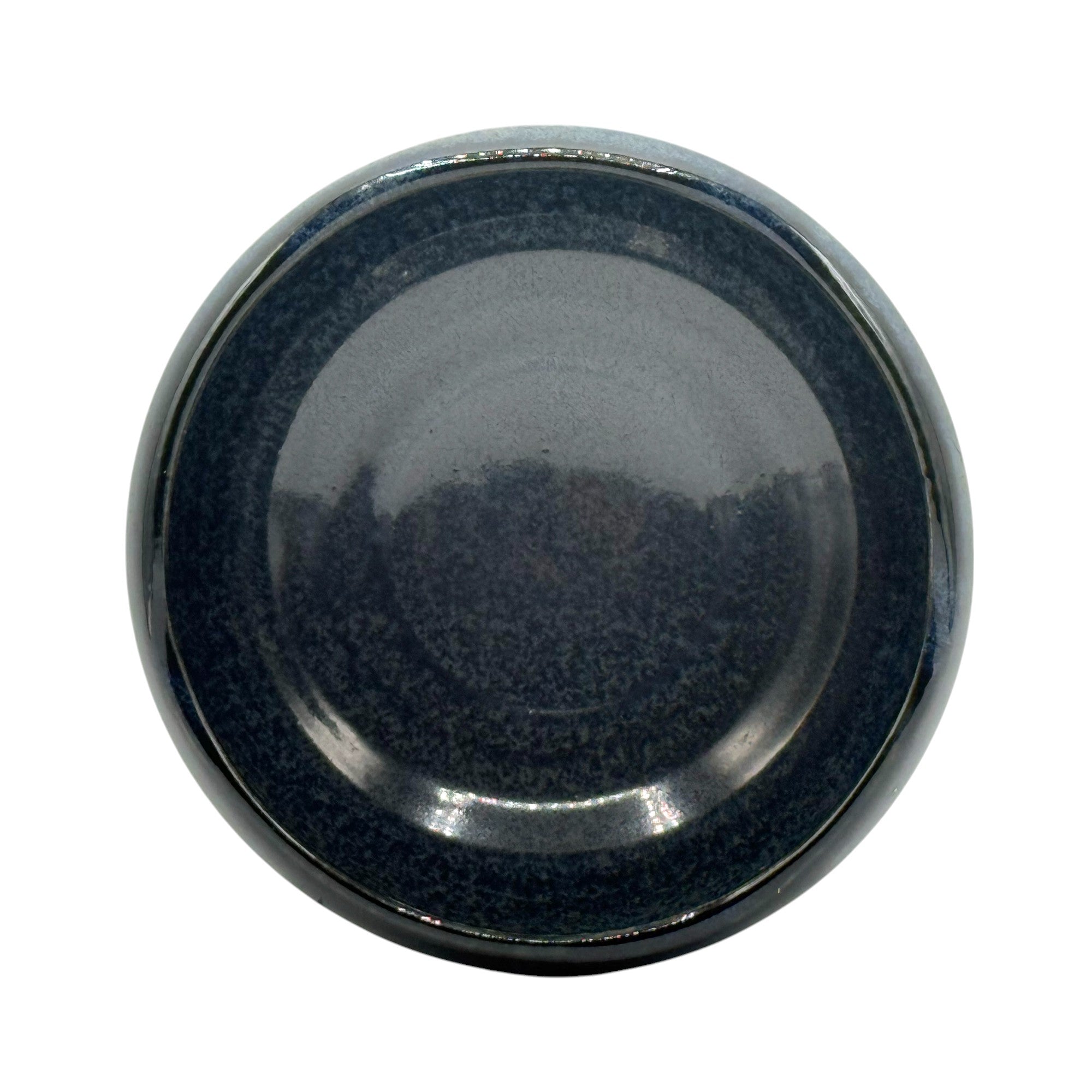 Inoue Yohen Midnight Blue Mino-yaki Chawan - Japanese Matcha Bowl