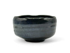 Inoue Yohen Midnight Blue Mino-yaki Chawan - Japanese Matcha Bowl