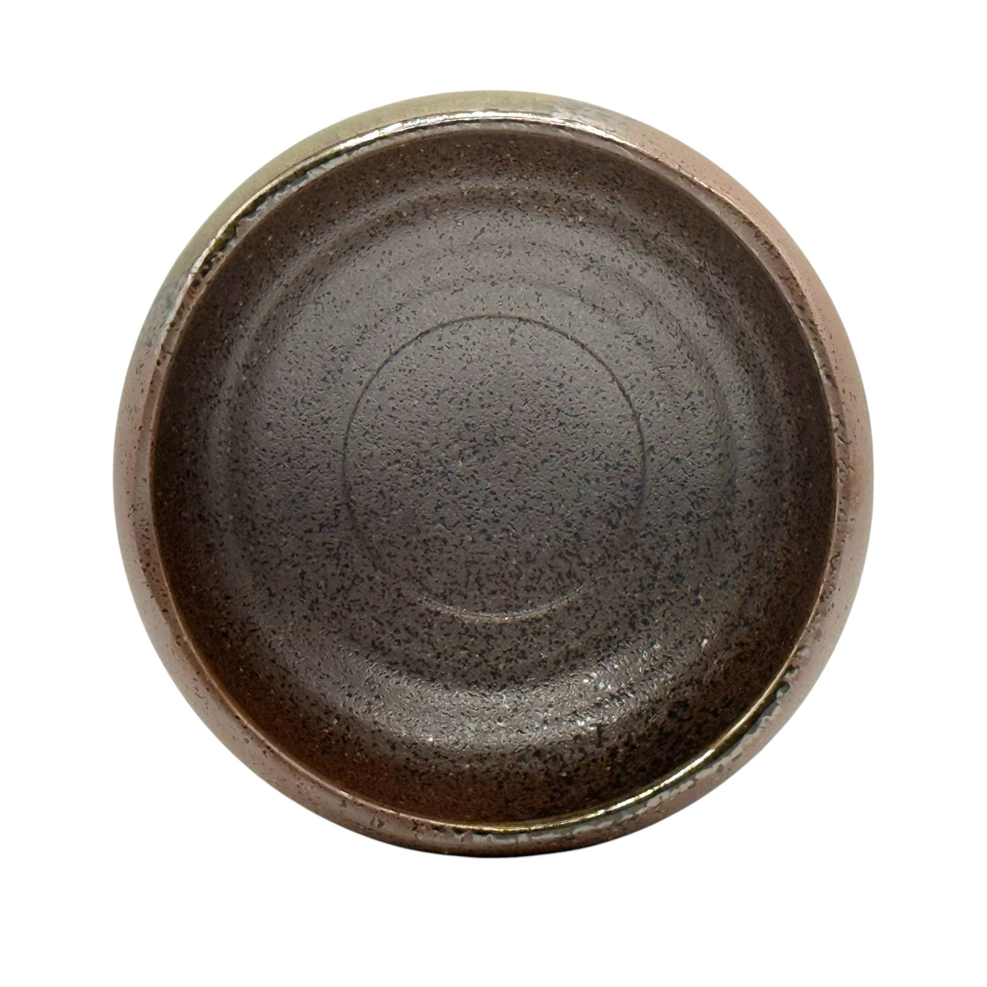 Inoue Tea Nanban Brown Mino-yaki Chawan - Japanese Matcha Bowl