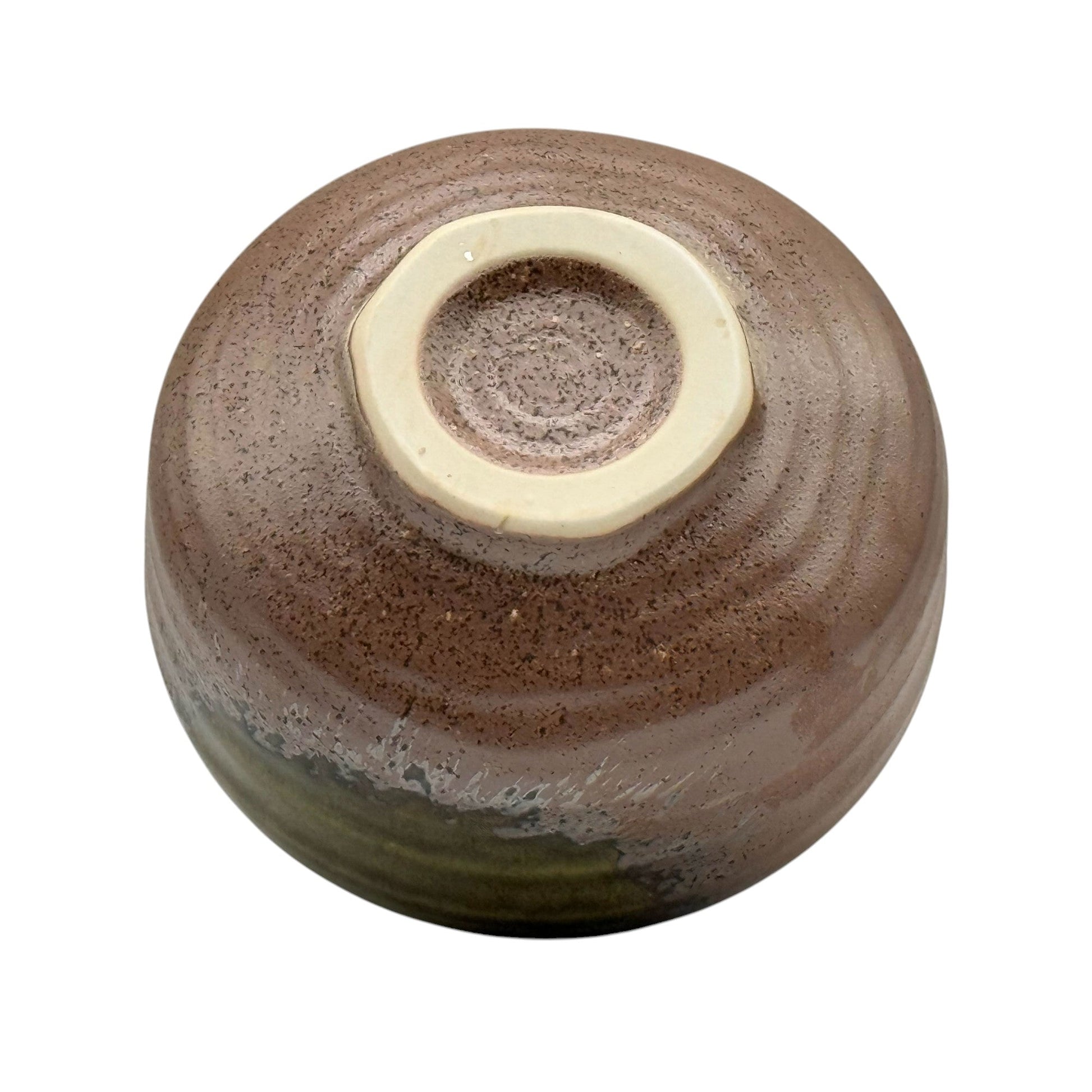 Inoue Tea Nanban Brown Mino-yaki Chawan - Japanese Matcha Bowl