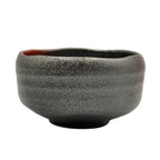 Inoue Akabuki Tenmoku Red Mino-yaki Chawan - Japanese Matcha Bowl