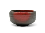 Inoue Akabuki Tenmoku Red Mino-yaki Chawan - Japanese Matcha Bowl