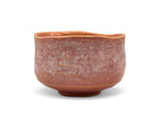 Inoue Tea Inoue Pink Mino-yaki Chawan - Japanese Matcha Bowl shown in the image, featuring a pink ceramic design.