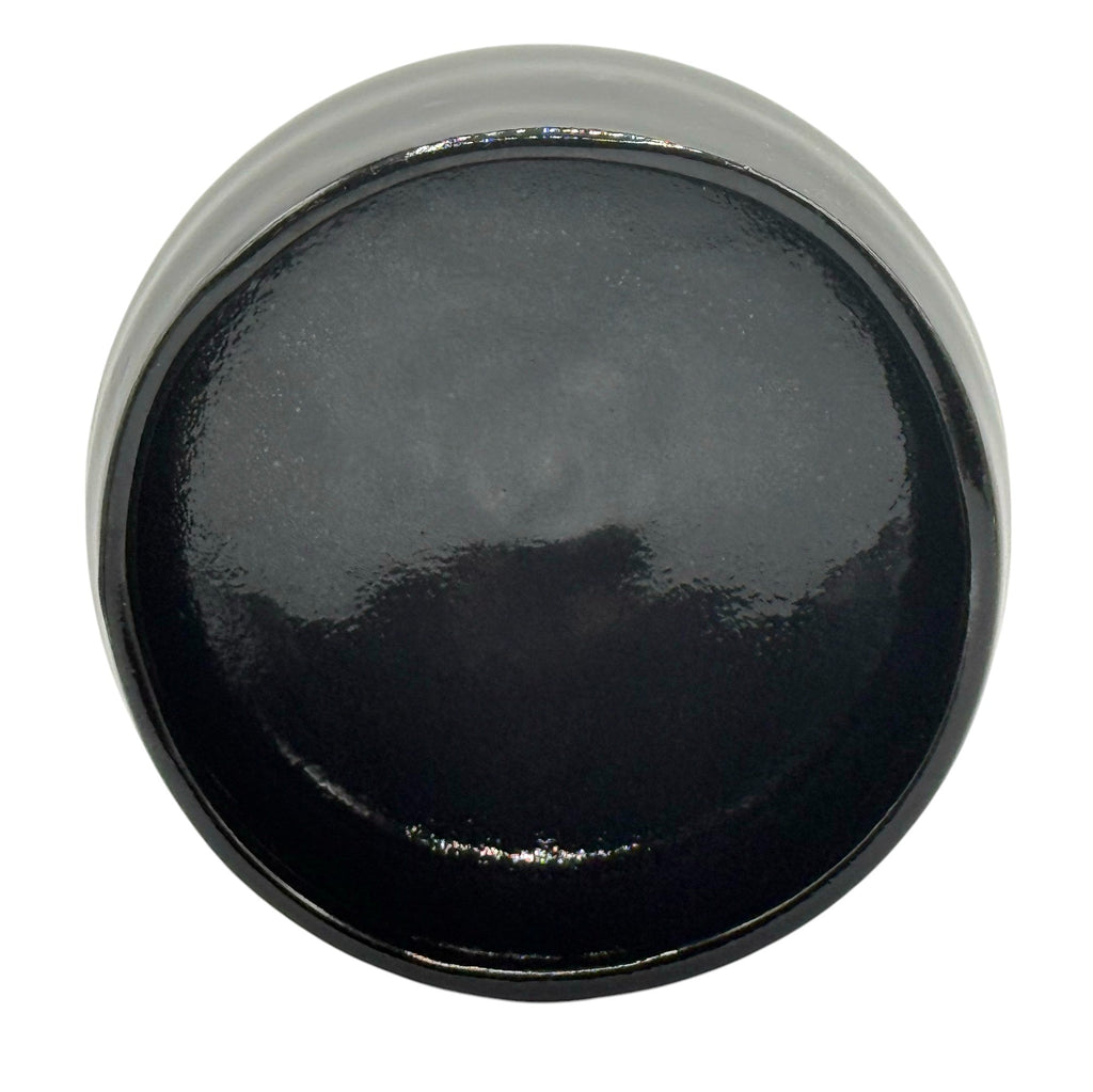 Inoue Tea Isshiki Black Mino-yaki Chawan - Japanese Matcha Bowl