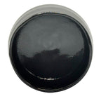 Inoue Tea Isshiki Black Mino-yaki Chawan - Japanese Matcha Bowl, a handcrafted ceramic bowl for serving matcha.