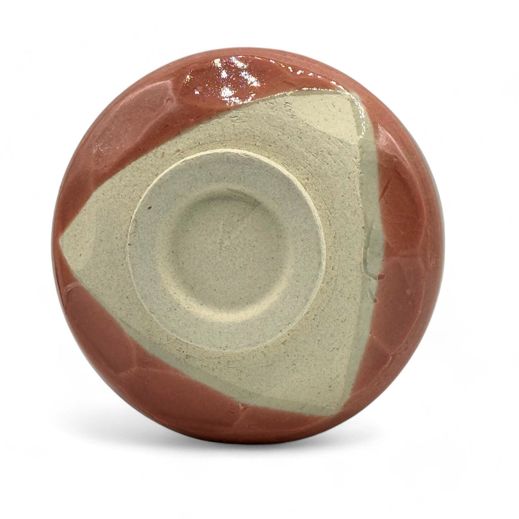 Inoue Miya Pink Mino-yaki Chawan - Japanese Matcha Bowl