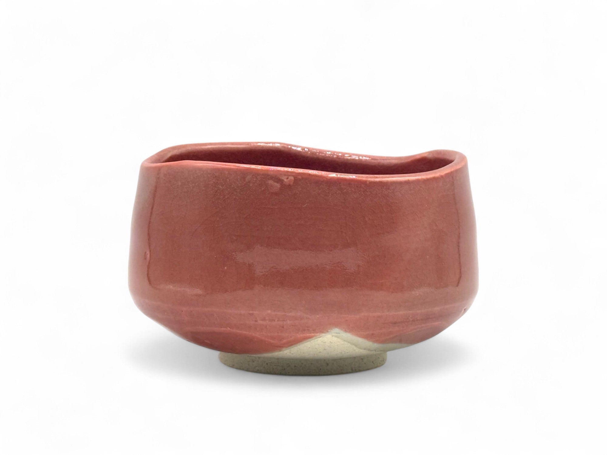 Inoue Miya Pink Mino-yaki Chawan - Japanese Matcha Bowl