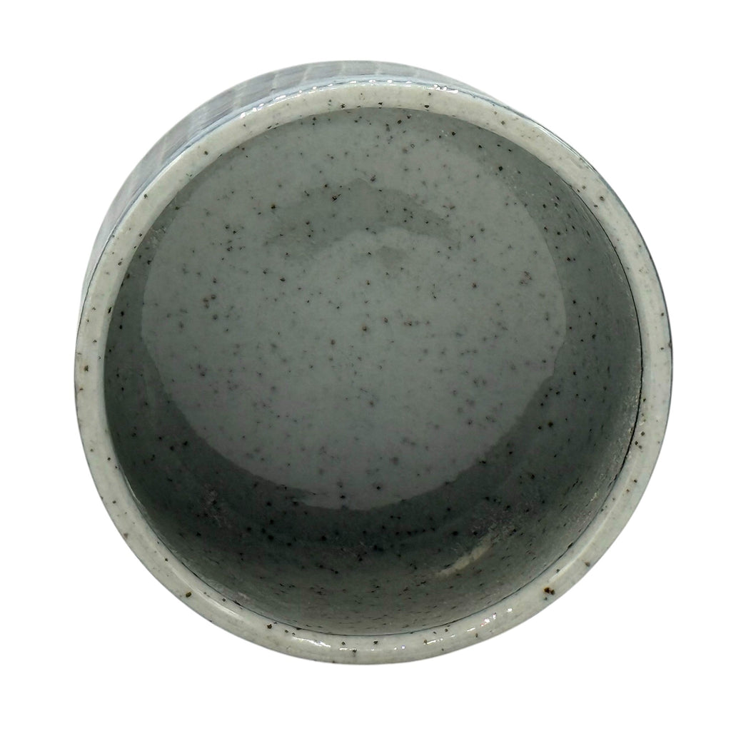 Inoue Ishiyaki Gosu Blue Mino-yaki Chawan - Japanese Matcha Bowl