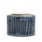 Inoue Ishiyaki Gosu Blue Mino-yaki Chawan - Japanese Matcha Bowl