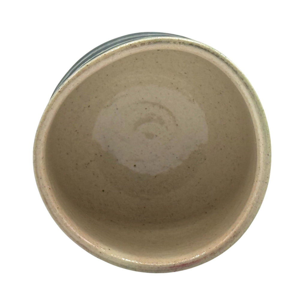 Inoue Kura Green Mino-yaki Chawan - Japanese Mini Matcha Bowl