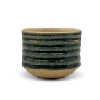 Inoue Kura Green Mino-yaki Chawan - Japanese Mini Matcha Bowl