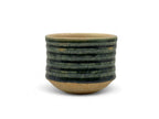 Inoue Kura Green Mino-yaki Chawan - Japanese Mini Matcha Bowl