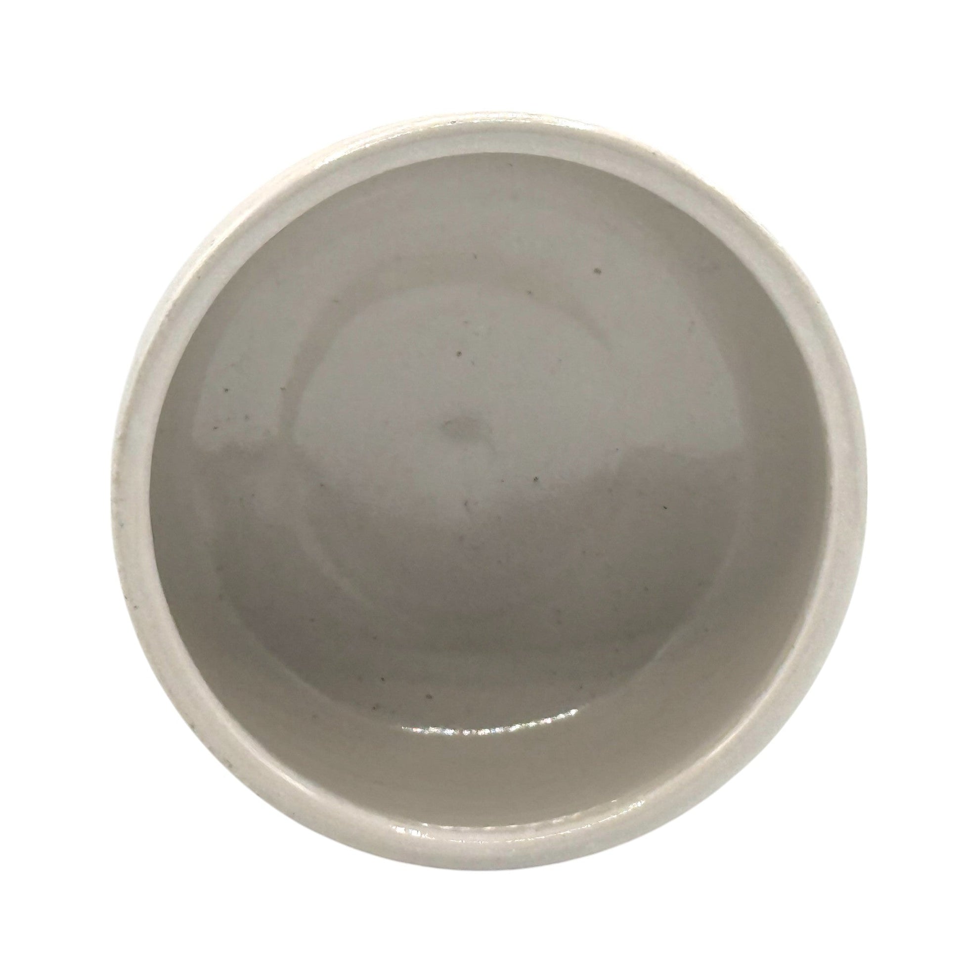 Inoue Tea Shirahagi White Mino-yaki Chawan - Japanese Matcha Bowl