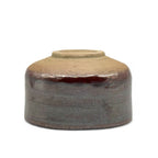 Inoue Tea Buronzu Red Mino-yaki Chawan - Japanese Matcha Bowl, a handcrafted ceramic bowl for serving matcha.
