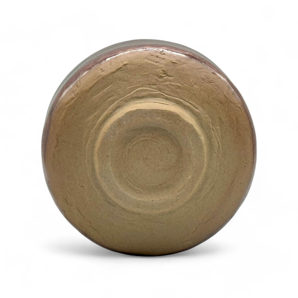 Inoue Tea Buronzu Red Mino-yaki Chawan - Japanese Matcha Bowl