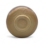 Inoue Tea Buronzu Red Mino-yaki Chawan - Japanese Matcha Bowl displayed on a plain background