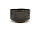 Inoue Tea Kokuyu Glaze Brown Mino-yaki Chawan - Japanese Matcha Bowl, a ceramic bowl designed for serving matcha.