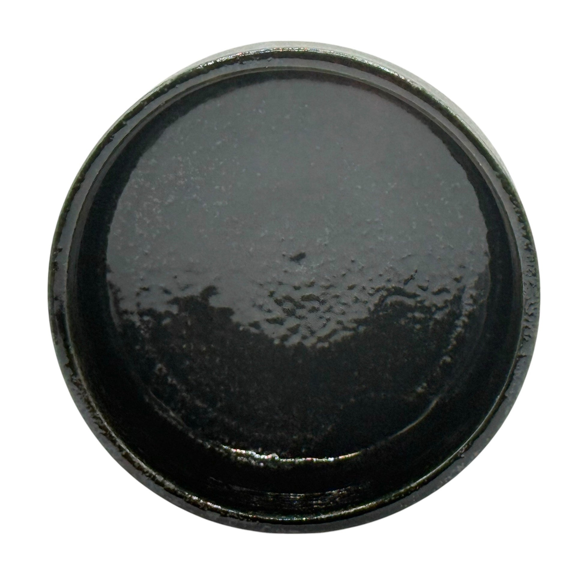 Inoue Tea Kurosuna Black Mino-yaki Chawan - Japanese Matcha Bowl
