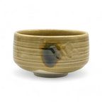 Inoue Kizeto Yellow Mino-yaki Chawan - Japanese Matcha Bowl