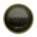 Inoue Maruyoshi Green Mino-yaki Chawan - Japanese Matcha Bowl