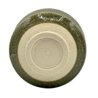 Inoue Maruyoshi Green Mino-yaki Chawan - Japanese Matcha Bowl
